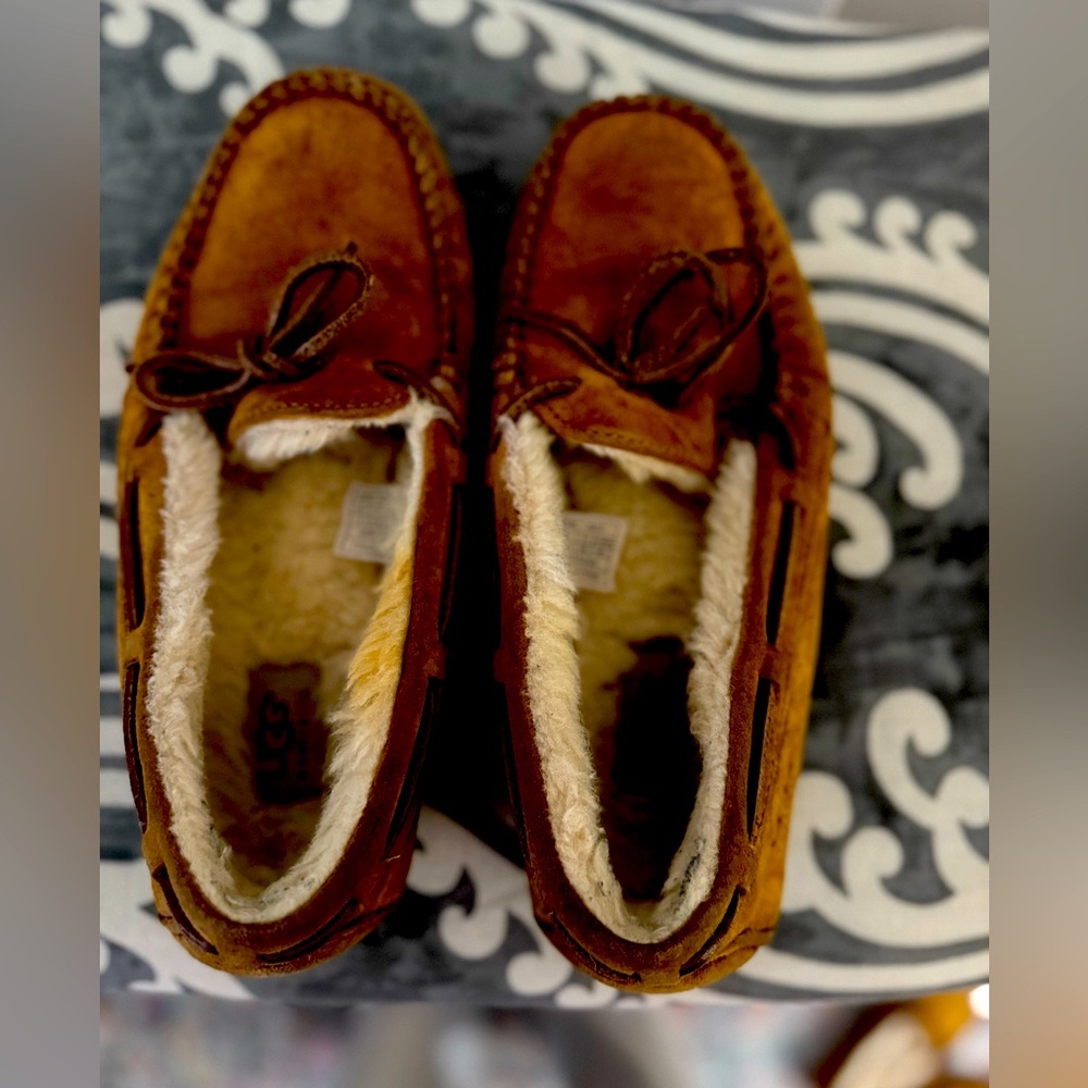 Women’s UGG Brown Moccasin Slippers